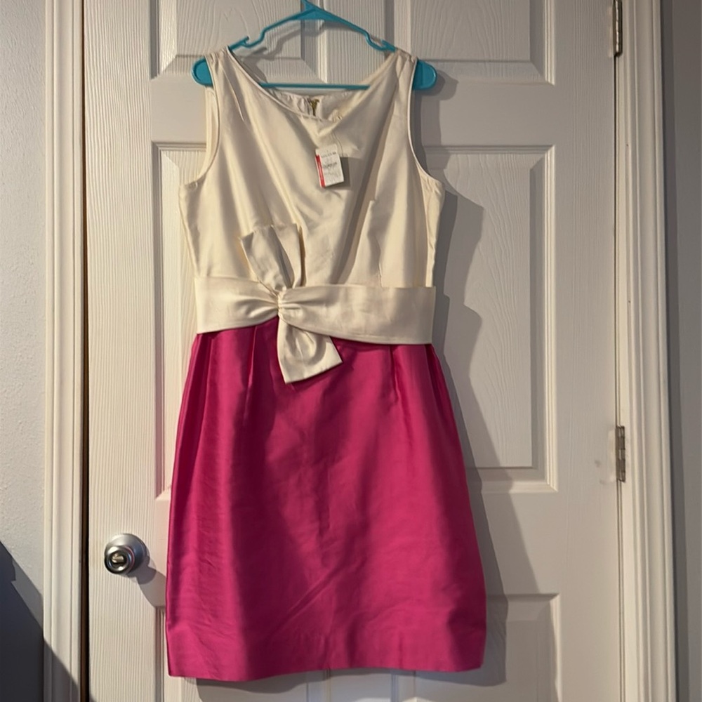 Kate Spade Pink & Cream Dress- Size 14